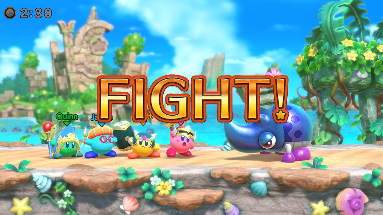 Foto do jogo Super Kirby Clash