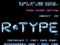 Foto do jogo R-Type