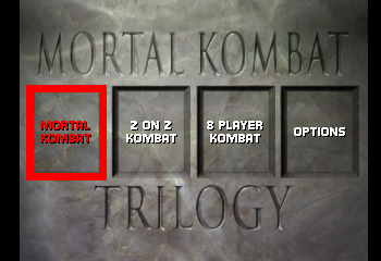 Foto do jogo Mortal Kombat Trilogy