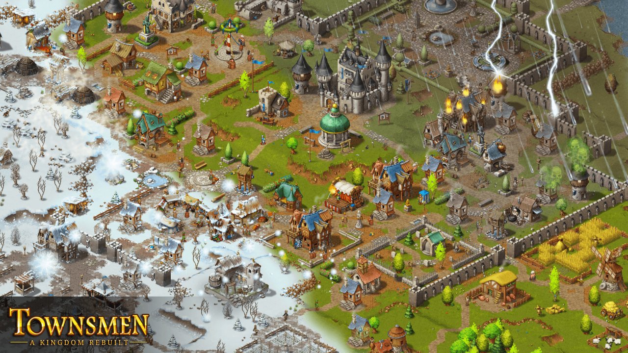 Foto do jogo Townsmen - A Kingdom Rebuilt