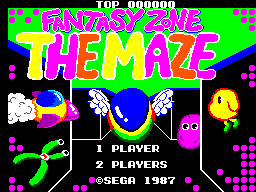 Foto do jogo Fantasy Zone: The Maze