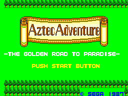 Foto do jogo Aztec Adventure: The Golden Road to Paradise