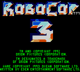 Foto do jogo RoboCop 3