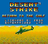 Foto do jogo Desert Strike: Return to the Gulf