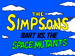 Foto do jogo The Simpsons: Bart vs. the Space Mutants