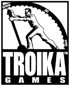logo da desenvolvedora Troika Games