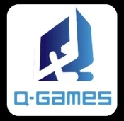 logo da desenvolvedora Q-Games Ltd.