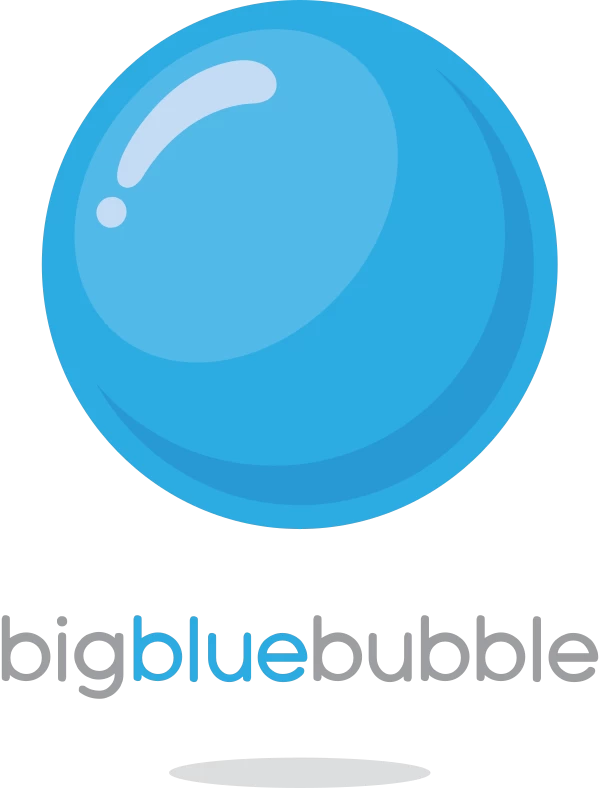 logo da desenvolvedora Big Blue Bubble