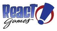 logo da desenvolvedora React! Games LLC