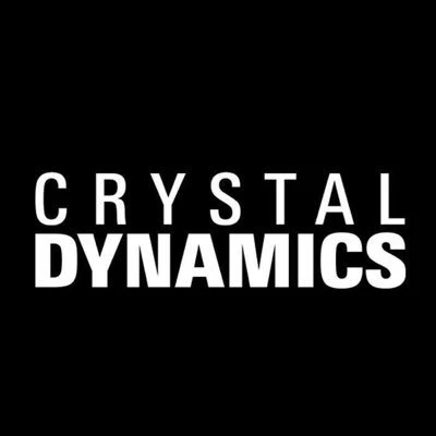 logo da desenvolvedora Crystal Dynamics