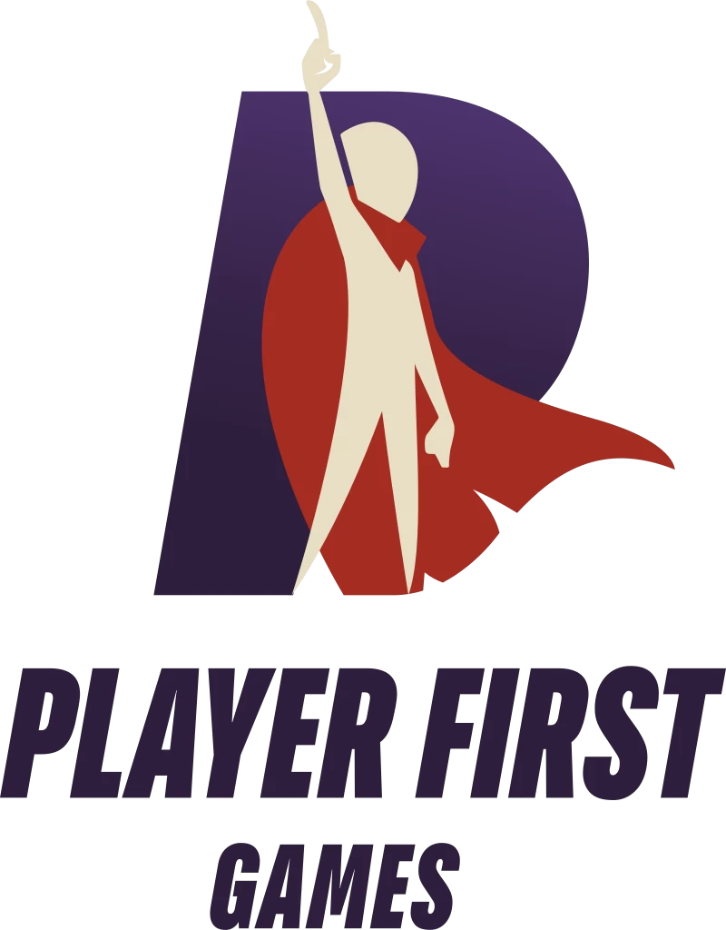 logo da desenvolvedora Player First Games