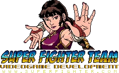 logo da desenvolvedora Super Fighter Team