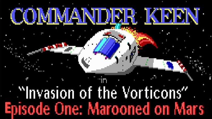 Commander Keen 1: Marooned on Mars cover