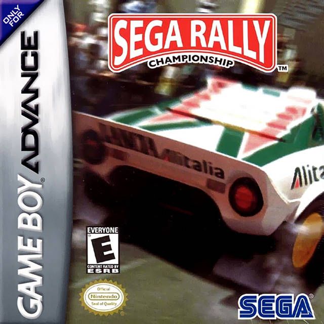 Capa do jogo Sega Rally Championship