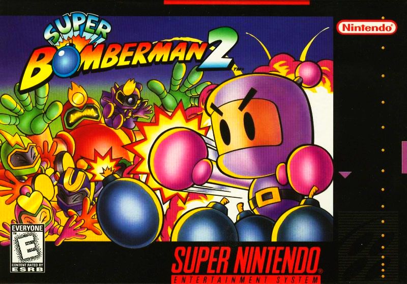Capa do jogo Super Bomberman 2