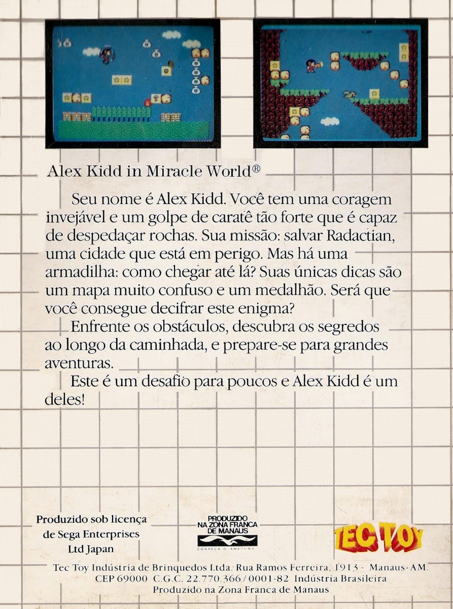 Alex Kidd in Miracle World cover