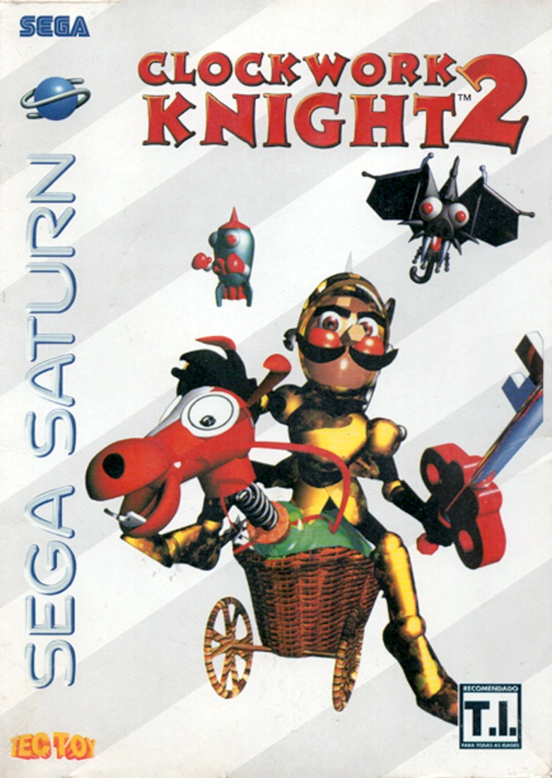Capa do jogo Clockwork Knight 2