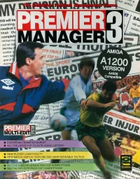 Premier Manager 3 cover