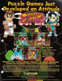 Cover of Super Puzzle Fighter II Turbo