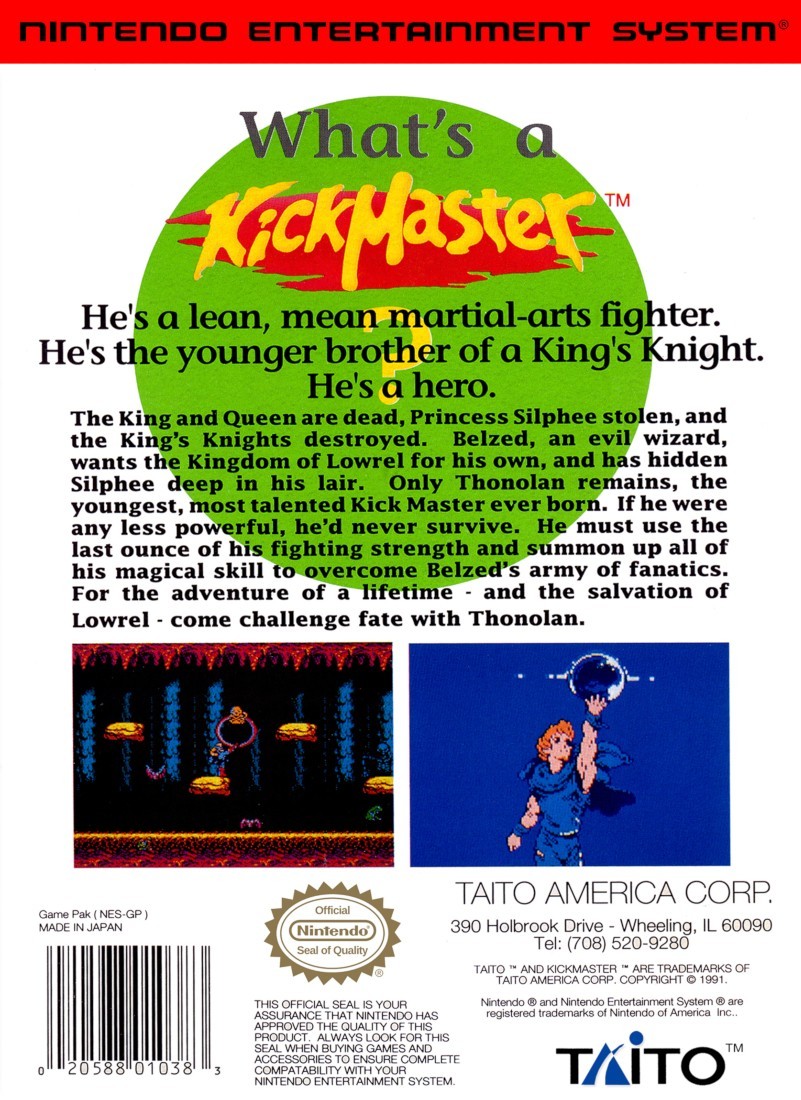 Kick Master cover
