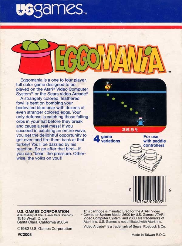 Capa do jogo Eggomania