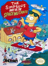 The Simpsons: Bart vs. the Space Mutants cover