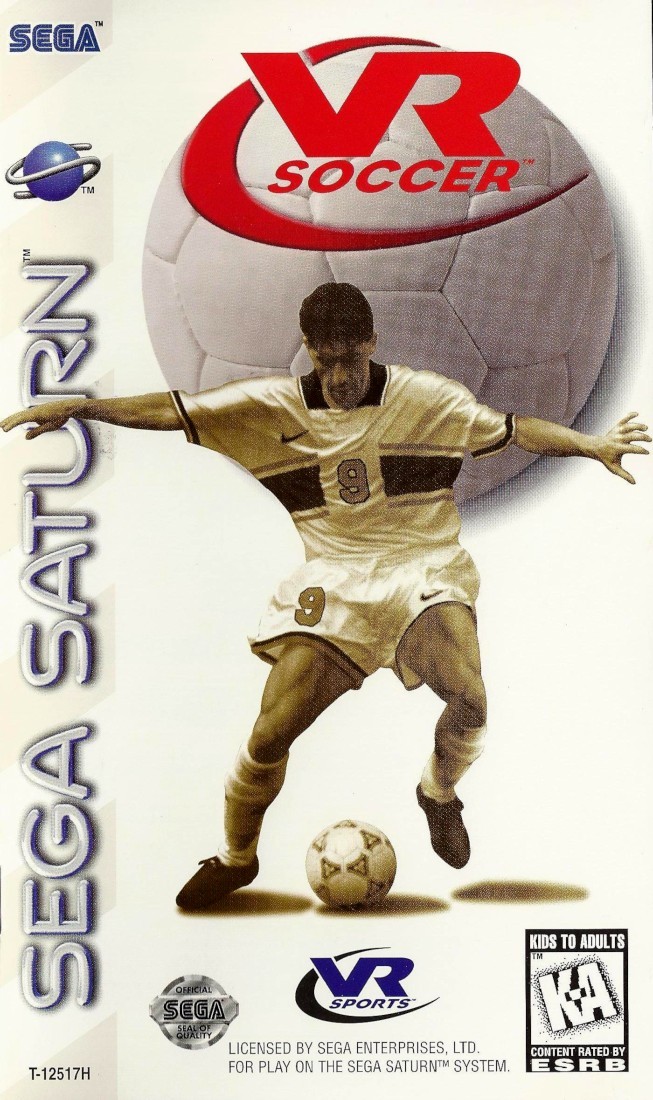 VR Soccer 96 cover