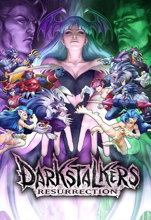 Capa do jogo Darkstalkers: Resurrection