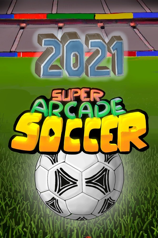 Capa do jogo Super Arcade Soccer 2021