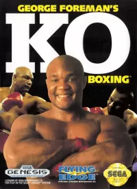 Cover of George Foreman's KO Boxing