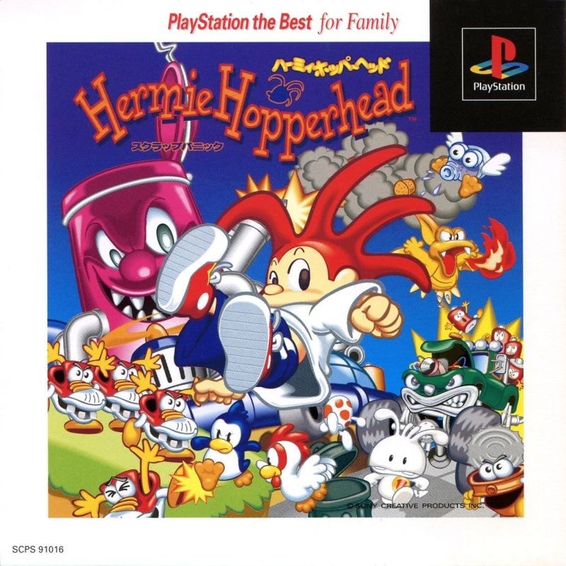 Capa do jogo Hermie Hopperhead: Scrap Panic