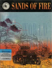 Cover of Sands of Fire