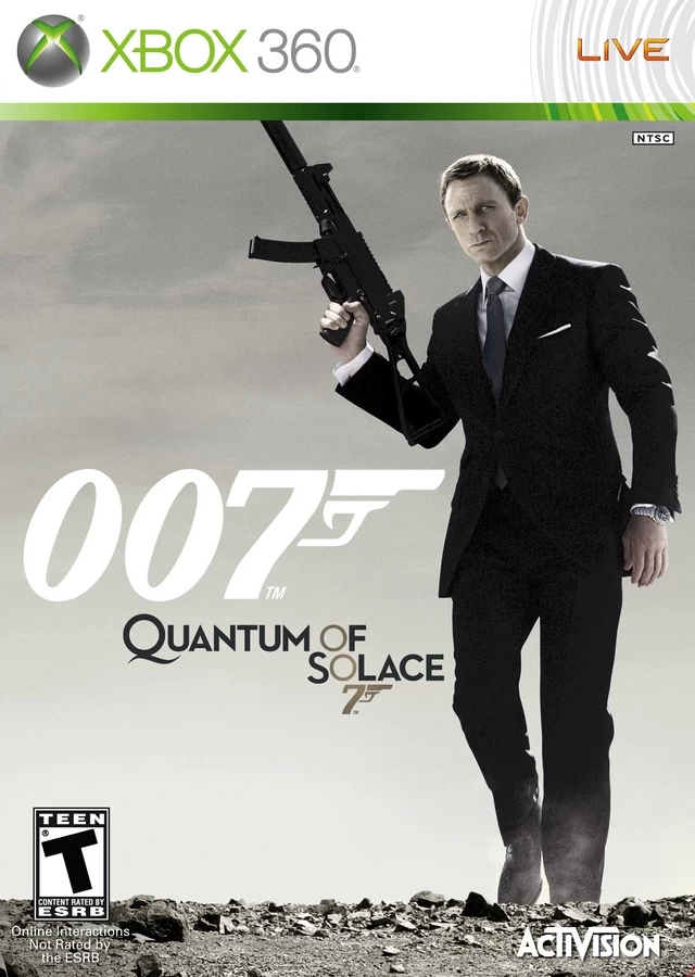 007: Quantum of Solace cover