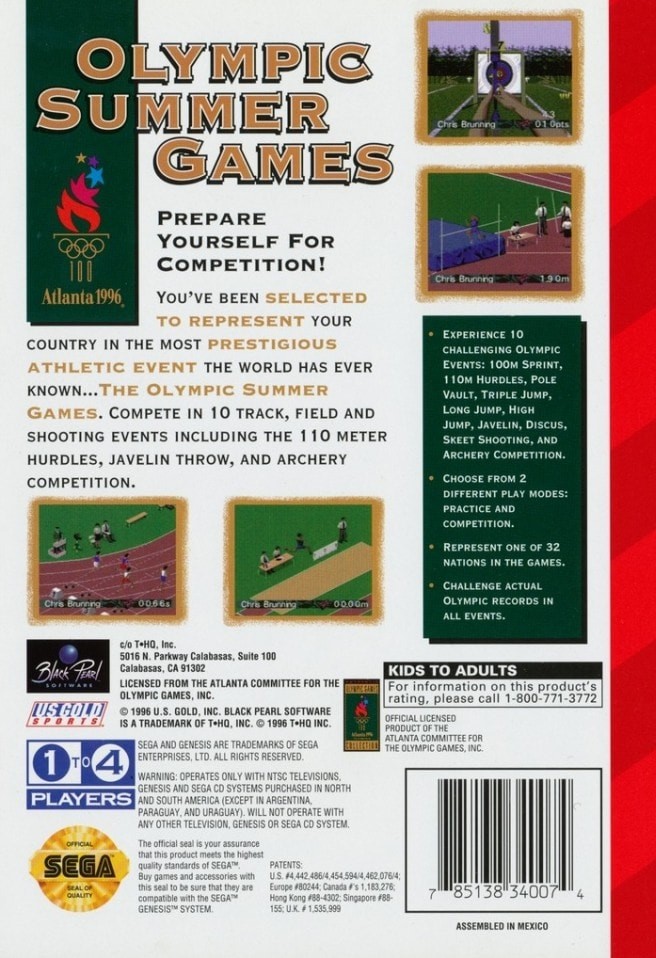 Olympic Summer Games cover