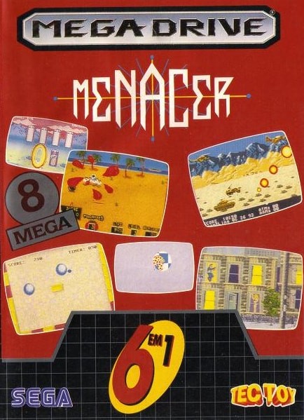 Menacer 6-Game Cartridge cover