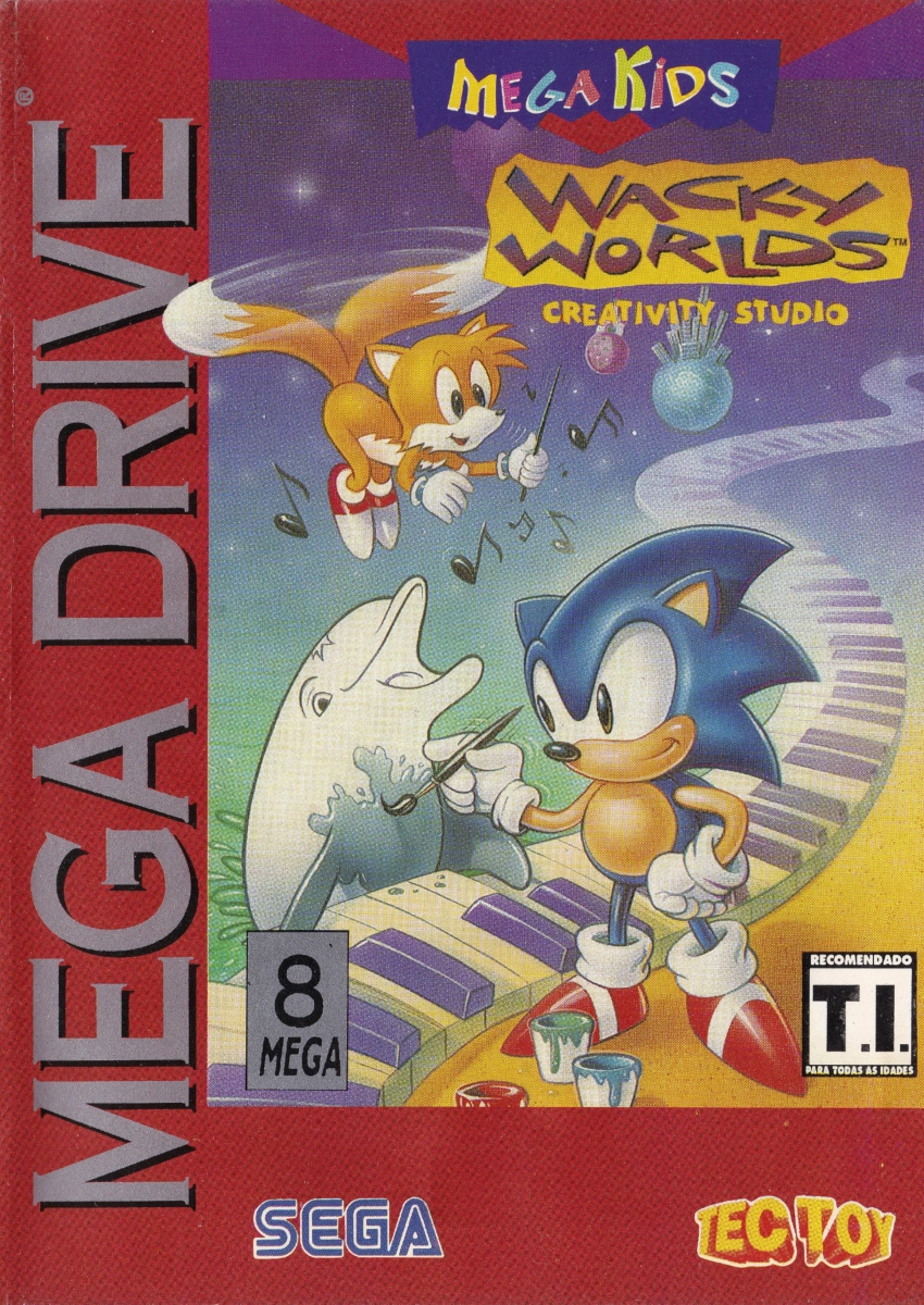 Capa do jogo Wacky Worlds