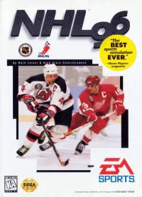Cover of NHL 96