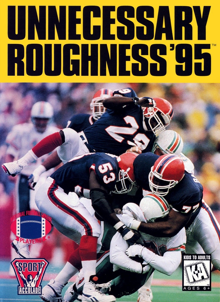 Capa do jogo Unnecessary Roughness 95