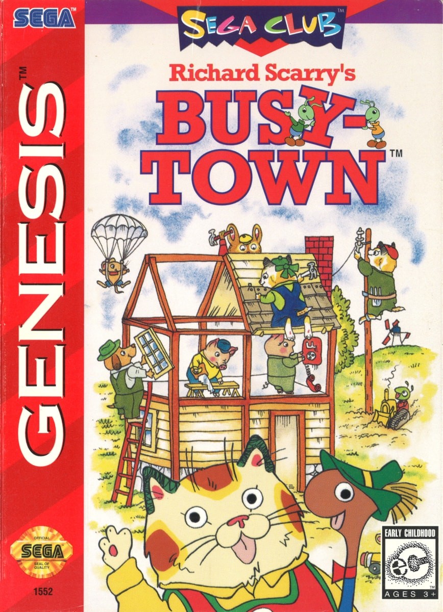 Richard Scarrys Busytown cover