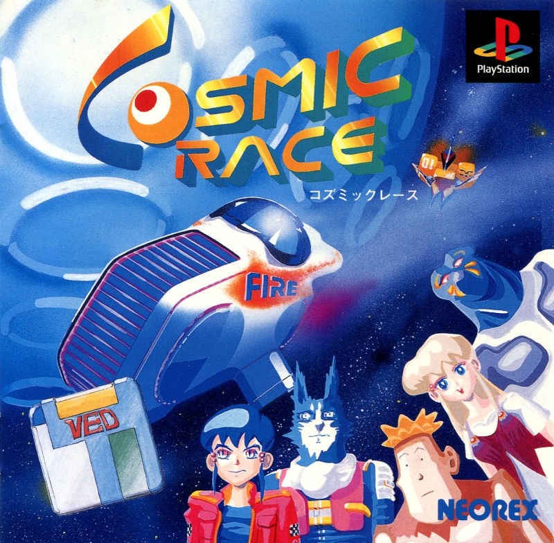 Capa do jogo Cosmic Race