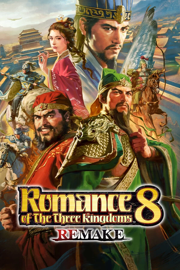 Capa do jogo Romance Of The Three Kingdoms 8 Remake