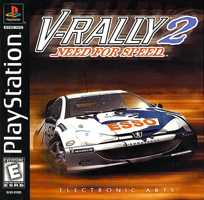 Capa do jogo Need for Speed: V-Rally 2