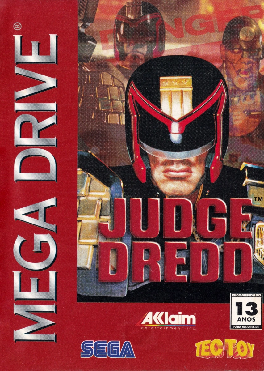Capa do jogo Judge Dredd