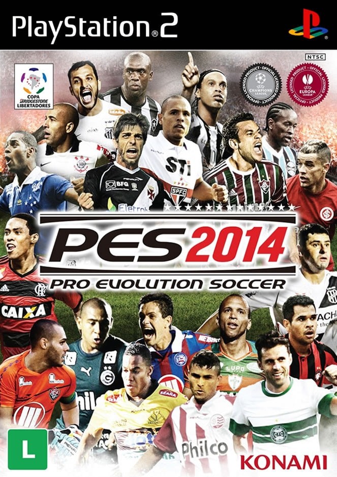 PES 2014 - O JOGO DE PS2 E PSP (PT-BR) 