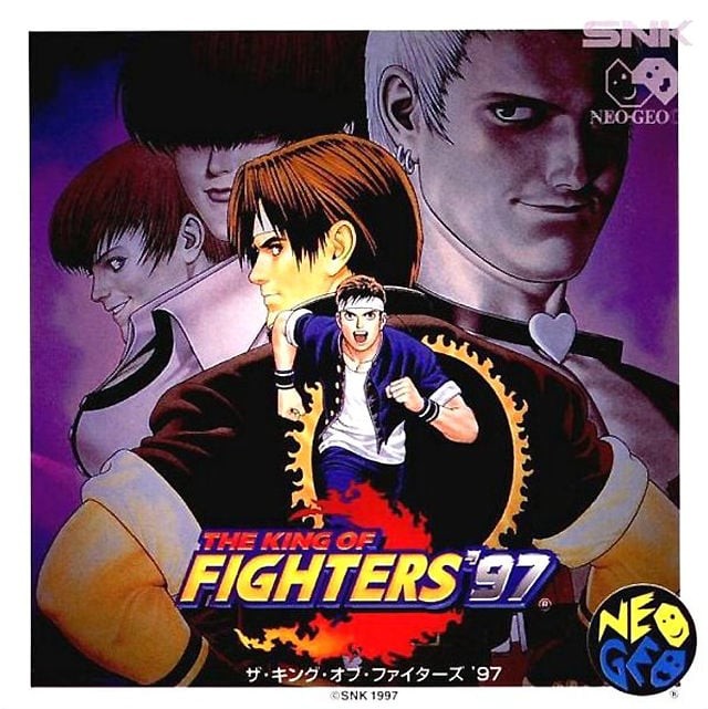 Capa do jogo The King of Fighters 97