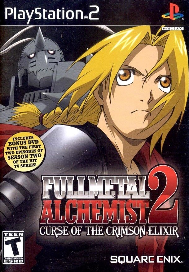 Capa do jogo Fullmetal Alchemist 2: Curse of the Crimson Elixir