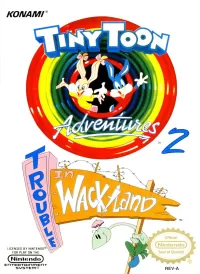 Cover of Tiny Toon Adventures 2: Trouble in Wackyland