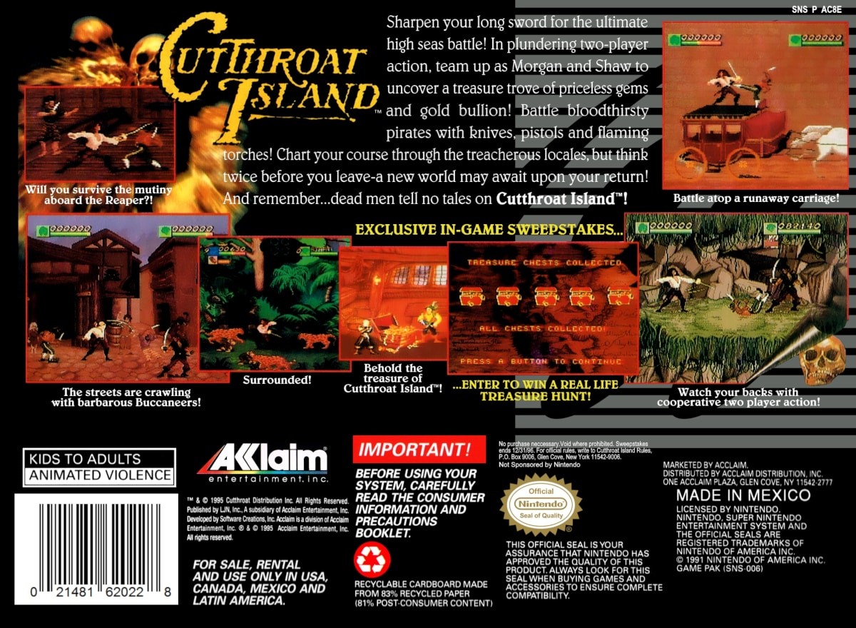 Cutthroat Island cover
