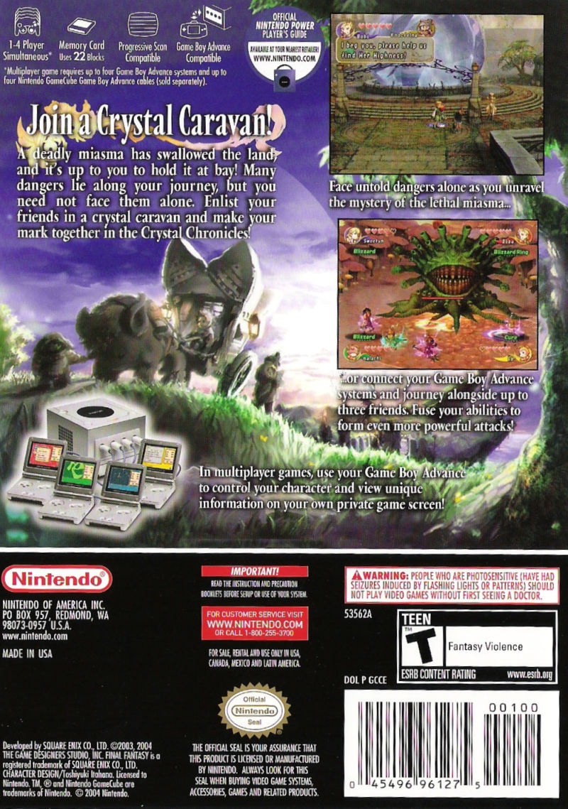 Final Fantasy: Crystal Chronicles cover