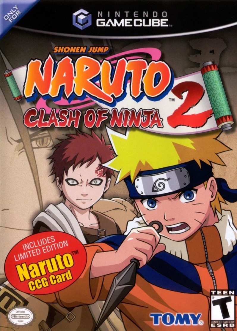 Capa do jogo Naruto: Clash of Ninja 2